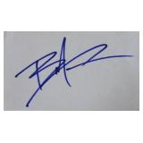 Brandon Lee signature slip