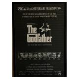 The Godfather 25th Anniversary cast signed poster