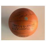 Wilt Chamberlain Signed Basketball