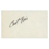 Casablanca Curt Bois signature cut