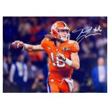 Clemson Tigers Trevor Lawrence facsimile signed...
