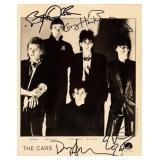 The Cars facsimile signed promo photo
