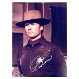 Clint Eastwood facsimile signed movie photo