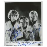 The Police facsimile signed photo