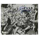 Crosby, Stills & Nash facsimile signed photo.