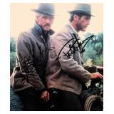 Robert Redford and Paul Newman signed movie...