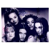 The Spice Girls facsimile signed photo