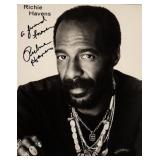 Richie Havens facsimile signed promo photo