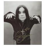 Ozzy Osbourne facsimile signed photo