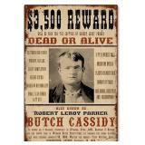 Butch Cassidy Wanted Poster Reprint