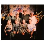 Mash cast facsimile signed promo photo
