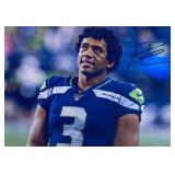 Seattle Seahawks Russell Wilson facsimile...
