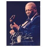 B.B. King facsimile signed photo
