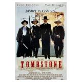 Tombstone cast facsimile signed movie photo