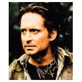 Michael Douglas facsimile signed portrait photo