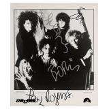 The Cure facsimile signed promo photo
