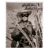 Clayton Moore facsimile signed promo photo