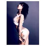 Lady Gaga facsimile signed photo