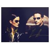 The Matrix Keanu Reeves and Carrie- Anne Moss...