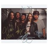 Pearl Jam facsimile signed photo