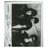 The Ramones facsimile signed photo