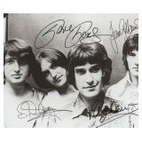 The Kinks facsimile signed photo