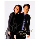 Gillian Anderson and David Duchovny X Files...