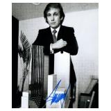 US President Donald Trump facsimile signed photo