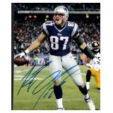 New England Patriots Rob Gronkowski facsimile...
