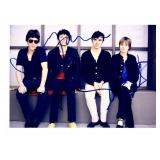 Talking Heads facsimile signed photo