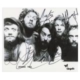 Jethro Tull facsimile signed photo