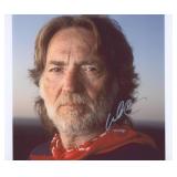 Willie Nelson facsimile signed photo