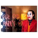 Joker Joaquin Phoenix facsimile signed movie photo