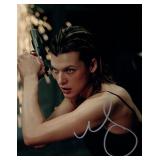 Resident Evil Milla Jovovich facsimile signed...