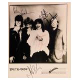 The Pretenders facsimile signed promo photo