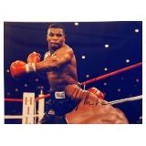 Heavyweight boxer Mike Tyson facsimile signed...