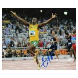 Usain Bolt facsimile signed  photo