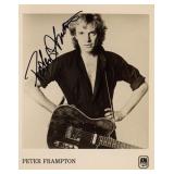 Peter Frampton facsimile signed promo photo