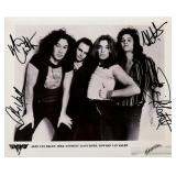 Van Halen facsimile signed promo photo