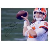Clemson Tigers Trevor Lawrence facsimile signed...