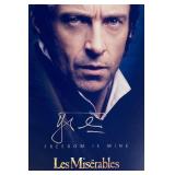 Les Miserables Hugh Jackman facsimile signed...