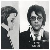 Elvis Presley Reprint Mugshot