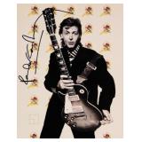 Paul McCartney facsimile signed promo photo