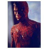 Spider-Man Tobey Maguire facsimile signedphoto
