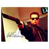 Terminator Arnold Schwarzenegger facsimile...