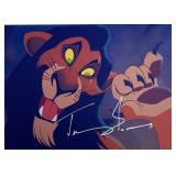 The Lion King Scar Jeremy Irons facsimile...