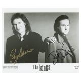 The Kinks facsimile signed photo