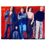 The Breakfast Club cast facsimile signed  movie...