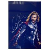 Thor Chris Hemsworth facsimile signed  movie photo