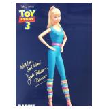 Toy Story 3 Barbie Jodi Benson facsimile signed...